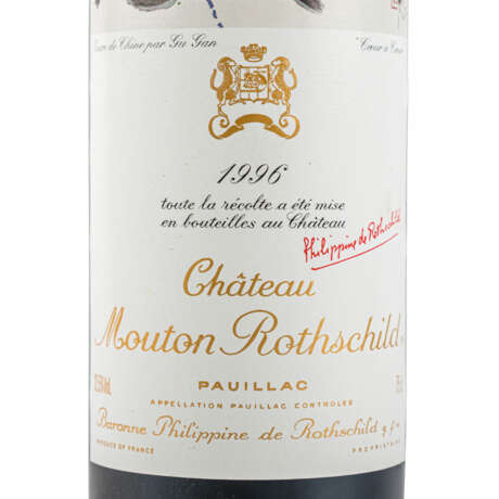 CHÂTEAU MOUTON 1 Flasche ROTHSCHILD 1996 - photo 2