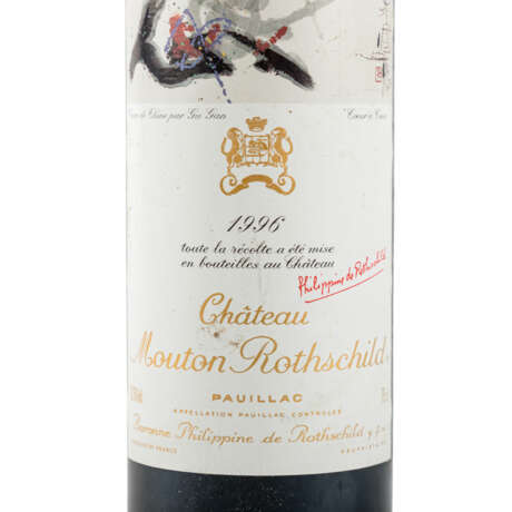 CHÂTEAU MOUTON 1 Flasche ROTHSCHILD 1996 - Foto 2