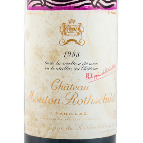 CHÂTEAU MOUTON 1 Flasche ROTHSCHILD 1988 - Foto 2