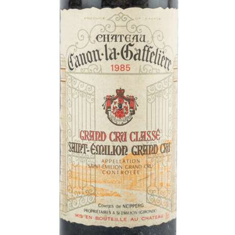 CHÂTEAU CANON-LA-GAFFELIÈRE 1 Flasche ST.EMILION 1985 - Foto 2