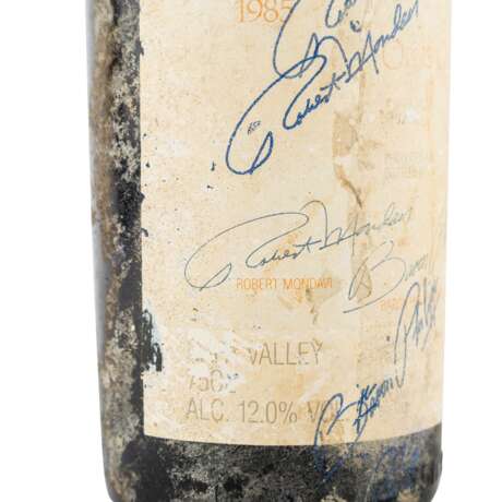 OPUS ONE 1 Flasche BARON PHILLIPPE DE ROTHSCHILD & ROBERT MONDAVI 1985 - фото 5