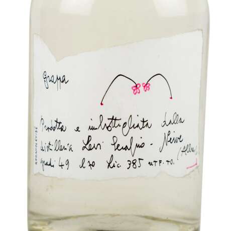 ROMANO LEVI 1 Flasche Grappa DESTILLERIE LEVI SERAFINO 1996 - photo 2