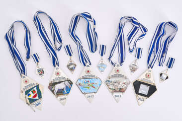 Mixed Lot of 5 Carnival Medals