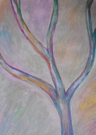 Painting “весеннее дерево”, Whatman paper, 2022 - photo 1