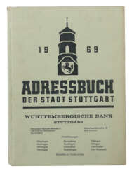 Adressbuch der Stadt Stuttgart 1969