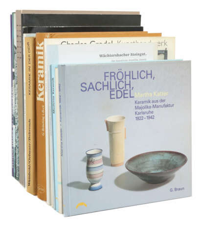 15 Keramik-Bücher u.a. Weber - Foto 1