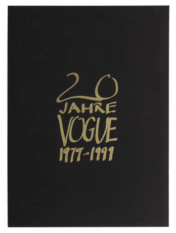 20 Jahre Vogue 1979-1999 Jubiläums-Portfolio mit den schönsten Fotos aus den ersten zwanzig Jahren der deutschen Vogue - Eine Hommage an alle die das Magazin zum Manifest des Glamour machten - Foto 2