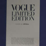 20 Jahre Vogue 1979-1999 Jubiläums-Portfolio mit den schönsten Fotos aus den ersten zwanzig Jahren der deutschen Vogue - Eine Hommage an alle die das Magazin zum Manifest des Glamour machten - фото 3