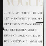 20 Jahre Vogue 1979-1999 Jubiläums-Portfolio mit den schönsten Fotos aus den ersten zwanzig Jahren der deutschen Vogue - Eine Hommage an alle die das Magazin zum Manifest des Glamour machten - photo 4