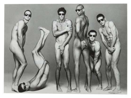 Photographie-Karte aus der Serie ''Men Without Ties'' von Gianni Versace - photo 1