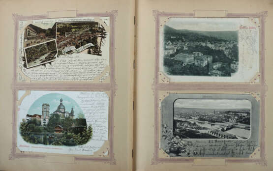 Postkartenalbum um 1900 - photo 6