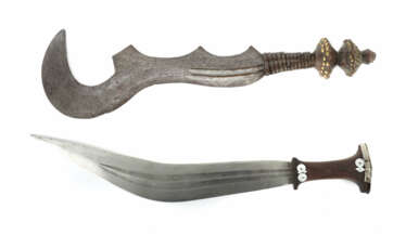 Zwei afrikanische Schwerter 20. Jh.