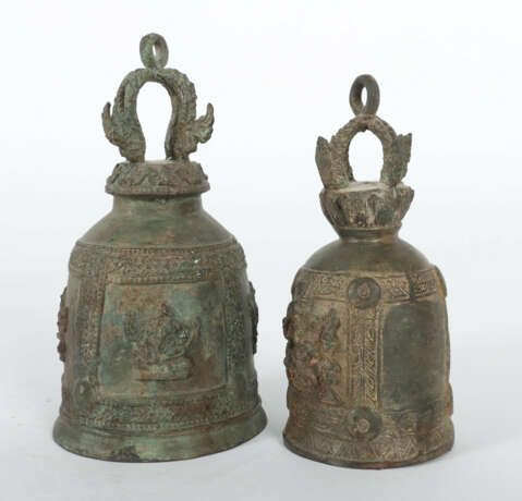 Nachgüsse antiker Glocken wohl Nordostindien oder Laos/Kambodscha - photo 2