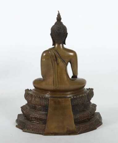 Buddha burmesischer Art wohl Tibet - photo 2