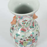 Famille rose'' Vase China - Foto 3