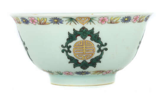 Floral bemalte Schale China - Foto 1