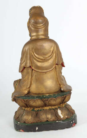 Quan Yin auf Lotos-Sockel China - photo 3