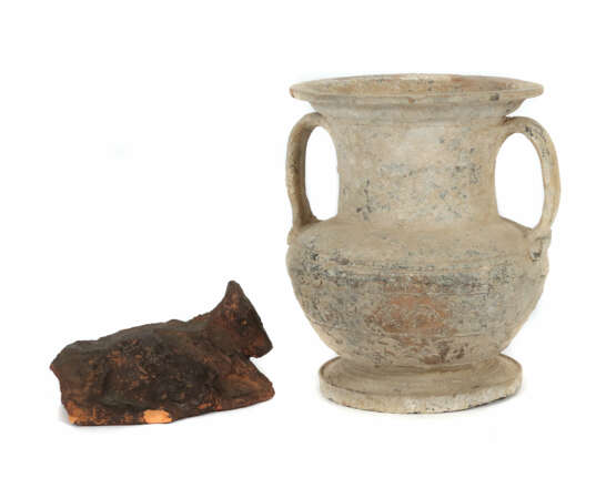 Römische Zweihenkelvase wohl 200 n. Chr. - photo 1