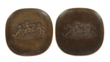 Albert Holl | 2 Reliefteller Schwäbisch-Gmünd 1890 - 1970 (?)