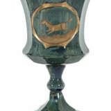 Pokal mit Pferdebildnis Böhmen um 1830 - Foto 1