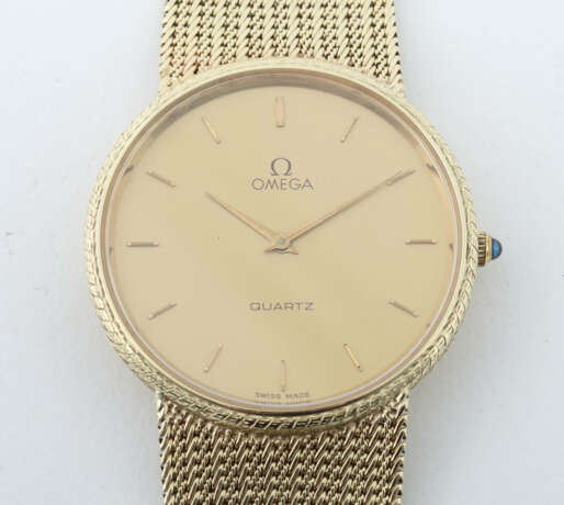 Herrenarmbanduhr Omega 1980er Jahre - photo 1