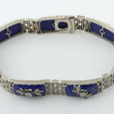 Lapis Lazuli-Armband 1. Hälfte 20. Jh. - photo 2