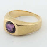 Bandring mit Amethyst Gelbgold 750 - фото 2