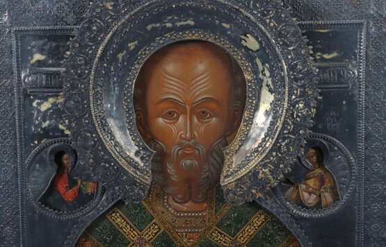 Ikone ''Heiliger Nikolaus'' Russland - фото 2