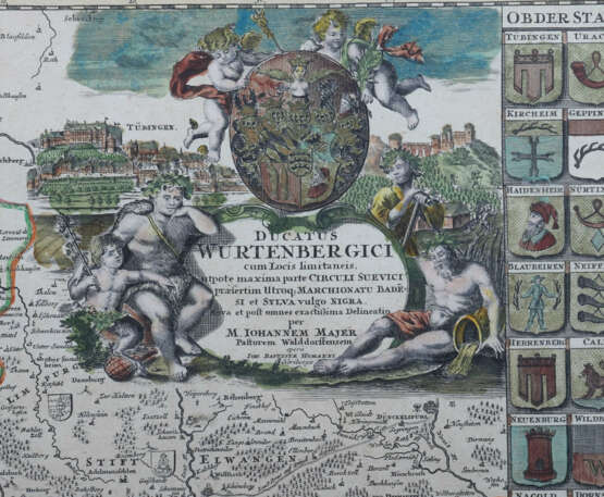 Homann, Johann Baptist Kambach bei Mindelheim 1664 - 1724 Nürnberg, Kupferstecher und Verleger - photo 4