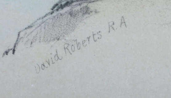 Roberts, David Stockbridge 1796 - 1864 London, englischer Vedutenmaler - Foto 5