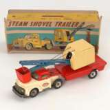 Blechfahrzeug "Steam Shovel Trailer". - Foto 1