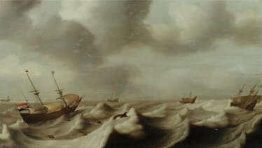 Vlieger, Simon de Rotterdam 1601 - 1653 Weesp, niederländischer Marinemaler, Schüler von Willem van de Velde