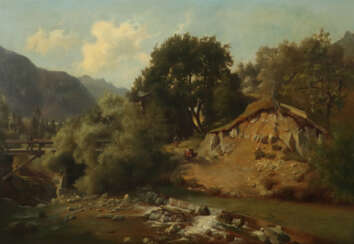 Lier, Alfred Herrnhut 1826 - 1882 Vahrn bei Brixen, deutscher Maler