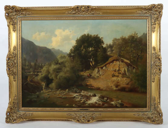 Lier, Alfred Herrnhut 1826 - 1882 Vahrn bei Brixen, deutscher Maler - Foto 2