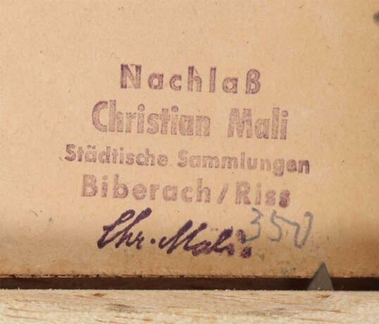 Mali, Christian Friedrich Broekhuizen/Utrecht 1832 - 1906 München, Tier- und Landschaftsmaler, seit 1857 zusammen mit Anton Braith in München tätig - Foto 3