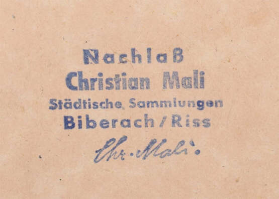 Mali, Christian Friedrich Broekhuizen/Utrecht 1832 - 1906 München, Tier- und Landschaftsmaler, seit 1857 zusammen mit Anton Braith in München tätig - Foto 3