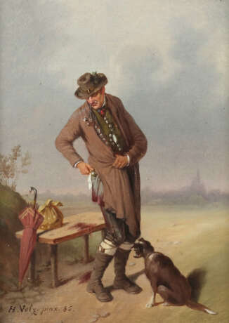 Volz, Hermann Biberach an der Riß 1814 - 1894 ebenda, deutscher Maler - Foto 1