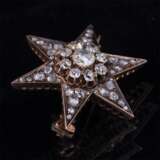Брошь «Звезда» с бриллиантами и алмазами - фото 2