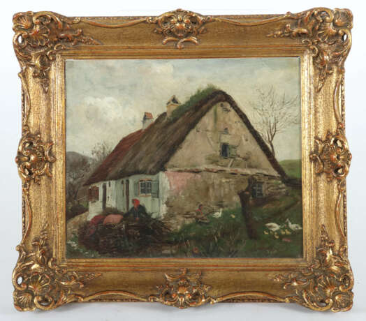 Kornbeck, Julius Winnenden 1839 - 1920 Oberensingen/Nürtingen, Landschaftsmaler, Stud - Foto 2