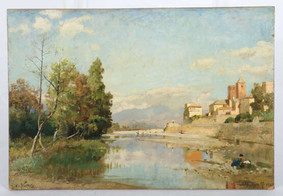 Wuttke, Carl Trzebnica 1849 - 1927 München, deutscher Maler - Foto 6
