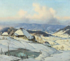 Hauptmann, Karl Freiburg im Breisgau 1880 - 1947 Todtnau, deutscher Landschaftsmaler