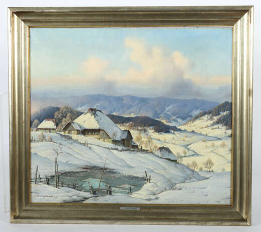 Hauptmann, Karl Freiburg im Breisgau 1880 - 1947 Todtnau, deutscher Landschaftsmaler - photo 2