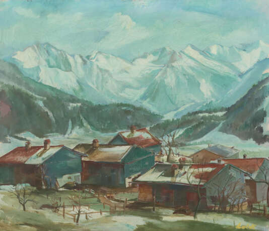 Luick, Otto Ernst Esslingen 1905 - 1984 ebenda, Maler in Esslingen, Stud - фото 1