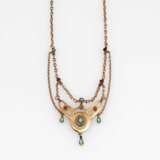 Jugendstil-Collier mit Opalen, Perlchen - фото 1