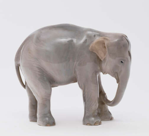 'Elefant'' - Königl. Porzellanmanufaktur Kopenhagen, um 1900 - Foto 1