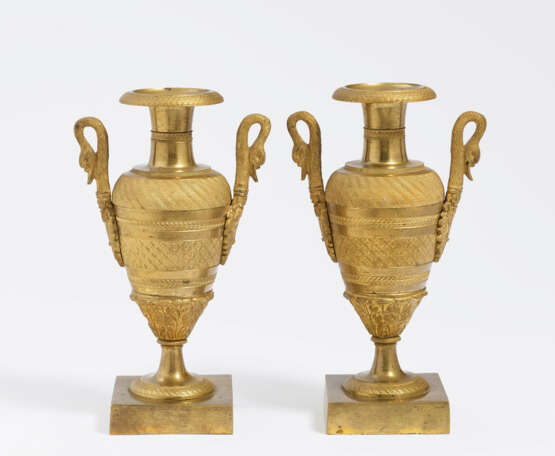 Ein Paar Vasen - Wohl Frankreich, um 1820 - Foto 1