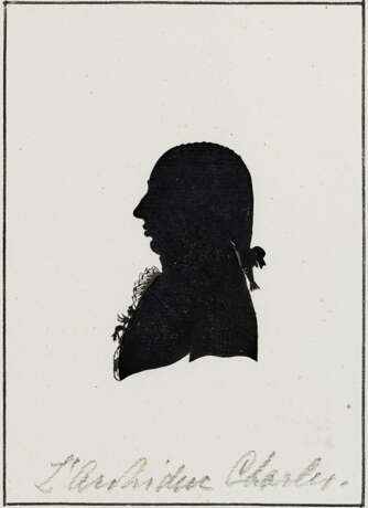 Franz Deiwel - Silhouetten-Porträts von Adeligen - Foto 3