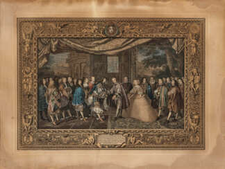 Edme Jeaurat, u. a. - ''Ceremonie du Mariage de Louis XIV...'' - ''Renouvellement d'Alliance entre la France et les Suisses...'' - ''Entrevu de Louis XIV...''