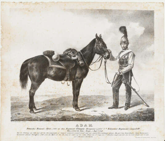Julius I Adam, u. a. - ''Pferde orientalischer Race...'' - ''Pferde orientalischer Race...'' - ''Pascha...'' - ''Adam'' - Foto 2