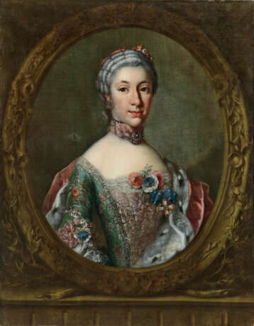 Unbekannt 18. Jh. - Herzogin Marie Sophie Wilhelmine von Württemberg-Oels - photo 1